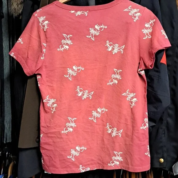 Disney Minnie Mouse short sleeved tee Small multi-color - Picture 3 of 4